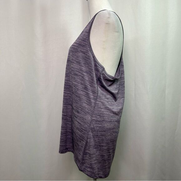 Eddie Bauer Free Dry Women’s Large Tank Top, Purple Gray Loose Fit Racer Back - Picture 6 of 8